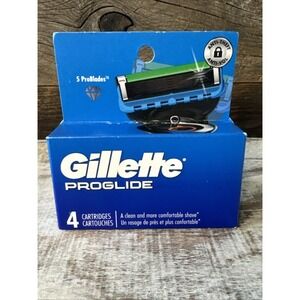 Gillette Fusion ProGlide Power Cartridges 4 Count NEW